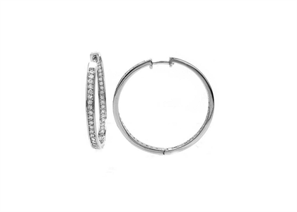 Rhodium Plated | Fashion Earrings